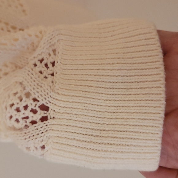 Loft, Women's Long Sleeve Cardigan, Cream, US S - Picture 3 of 5